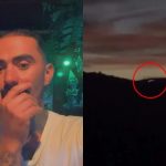 Influenciador que registrou suposto disco voador emocionado nas redes sociais após bater 1 milhão de seguidores e registro de suposto ovni