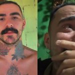Fotos do influenciador Mayk Leão, que viu o suposto disco voador de Campo Largo e relatou invasões em sua casa.