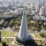 Foto da catedral de Maringá