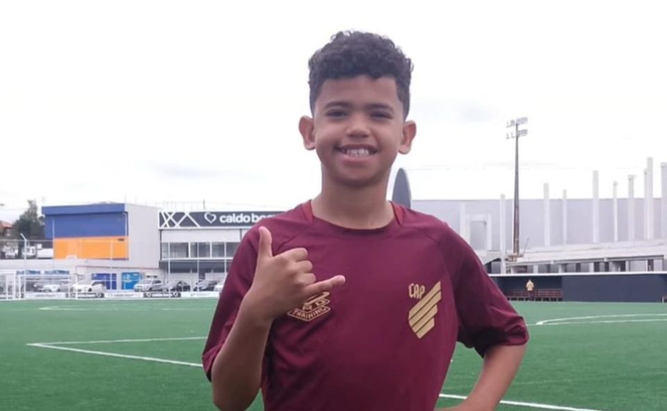Foto de Davy Lucas em treinamento