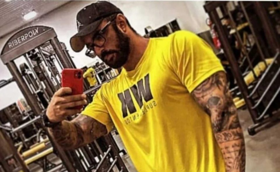 Imagem do personal que morreu após ser espancado e atacado com injeções de insulina.