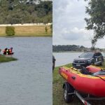 Foto mostra local onde pescadores morreram afogados em São José dos Pinhais