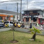 Foto mostra greve em Almirante Tamandaré