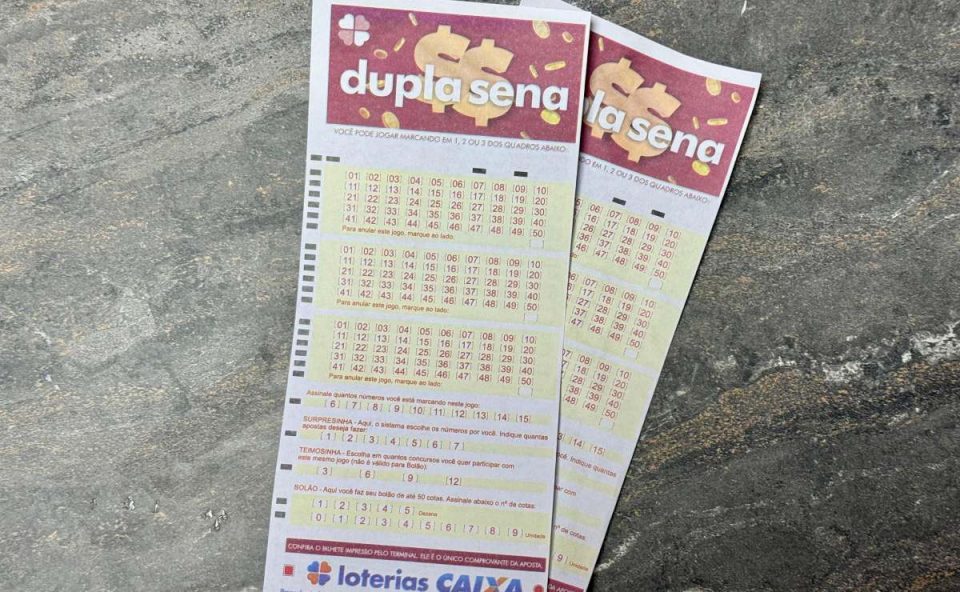 Volantes da Dupla Sena 2965.