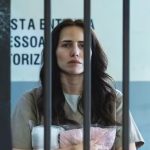 Foto de Adriana presa em Quem Ama Cuida