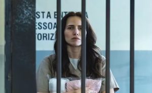 Foto de Adriana presa em Quem Ama Cuida