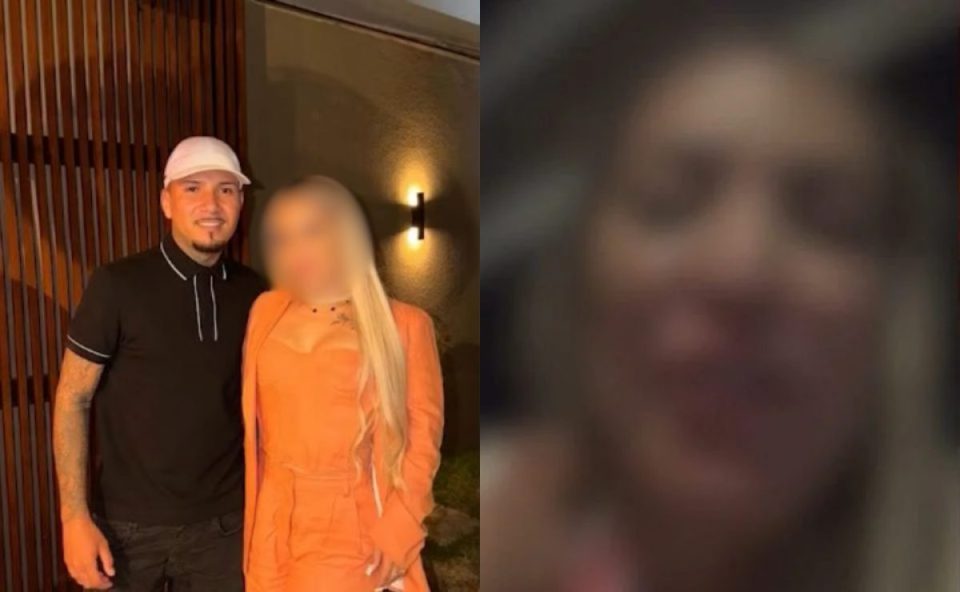 Imagem mostra namorado de influenciadora que morreu em ataque; suspeito foi preso.