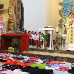 na imagem, padre reginaldo manzotti, que vai fazer tapete solidário com doações para corpus christi